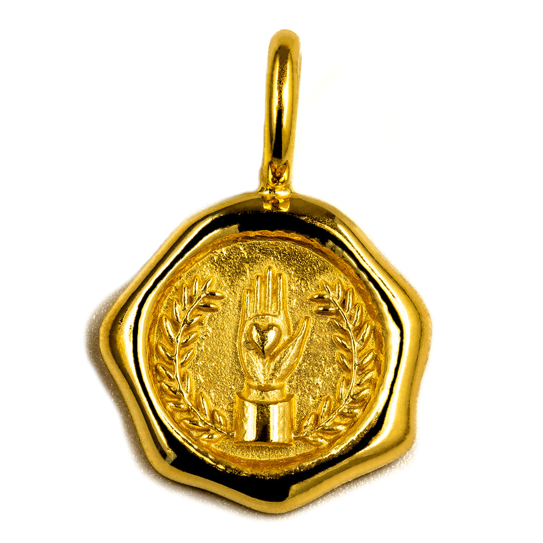 YONジュエリー ハムサチャーム&チェーン 2点セット YONジュエリー