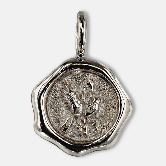 シーリングネックレス　シルバー　Yatagarasu[八咫烏]