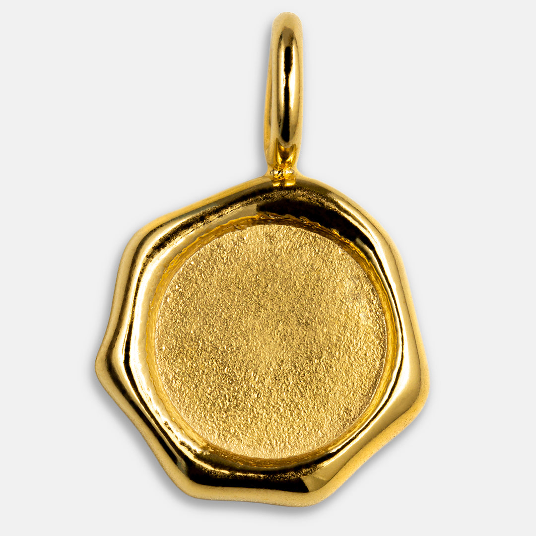 シーリングネックレストップ　イエローゴールド　プレーン