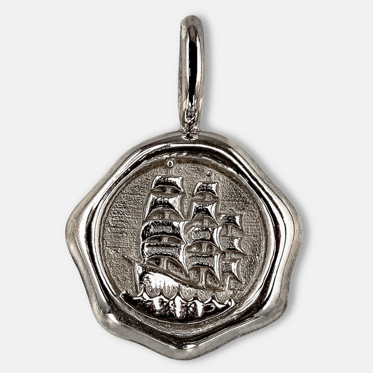 シーリングネックレス　シルバー　Sailer[船]