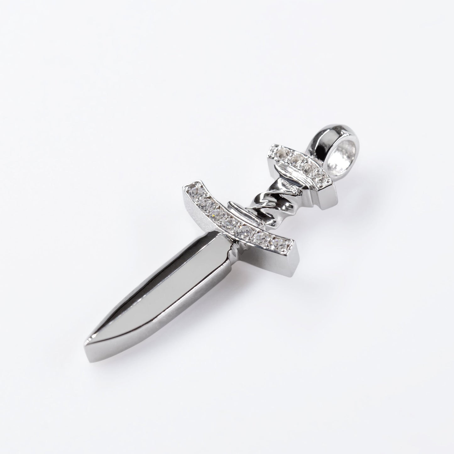 ダガー[Dagger]　シルバー　メレダイヤモンドセッティング