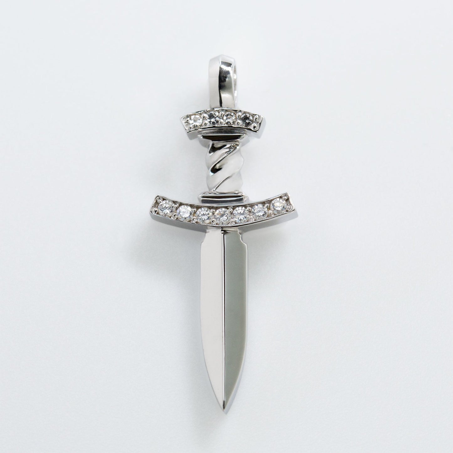 ダガー[Dagger]　シルバー　メレダイヤモンドセッティング